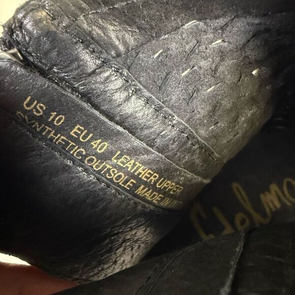 Sam Edelman Women's Size 10 Black Leather Brocade Caged Open Toe Heels Boots - Picture 7 of 8